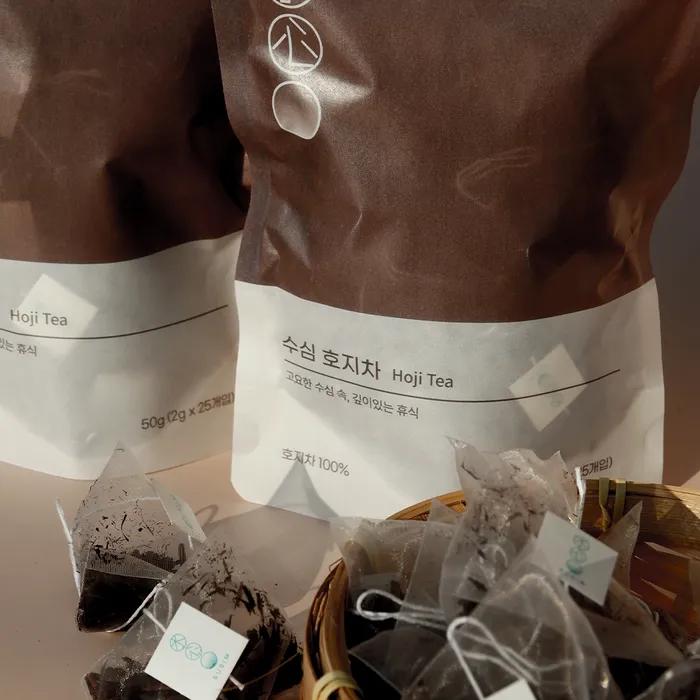 Tiefer Hojicha Teebeutel 50g (2g x 25 Stück)