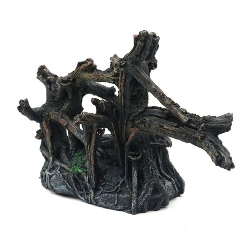 Aquarium Landscape Trunk Stump Model Aquariums Decorations Art Crafts Terrarium Habitat Ornaments