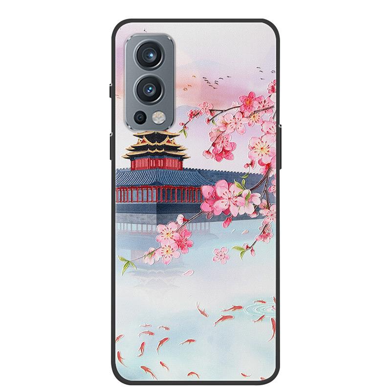 För Oneplus Nord 2 5G Fodral 3D Drake Prägling Mjuk TPU Silikon Baksidesfodral För Oneplus Nord2 5G One Plus Nord 2 Coque Bumper