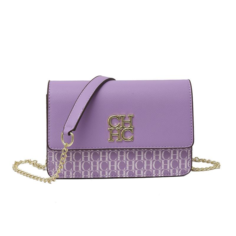 Autunno-Inverno Donna Trendy Catena Borsa per Cellulare alla Moda Versatile Spalla Messenger con Design Semplice Quadrato Piccolo