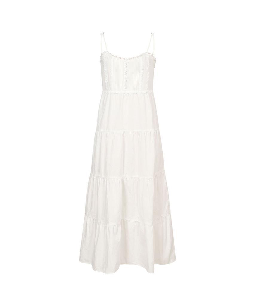 Moabel Whisper Long Dress-Ivory