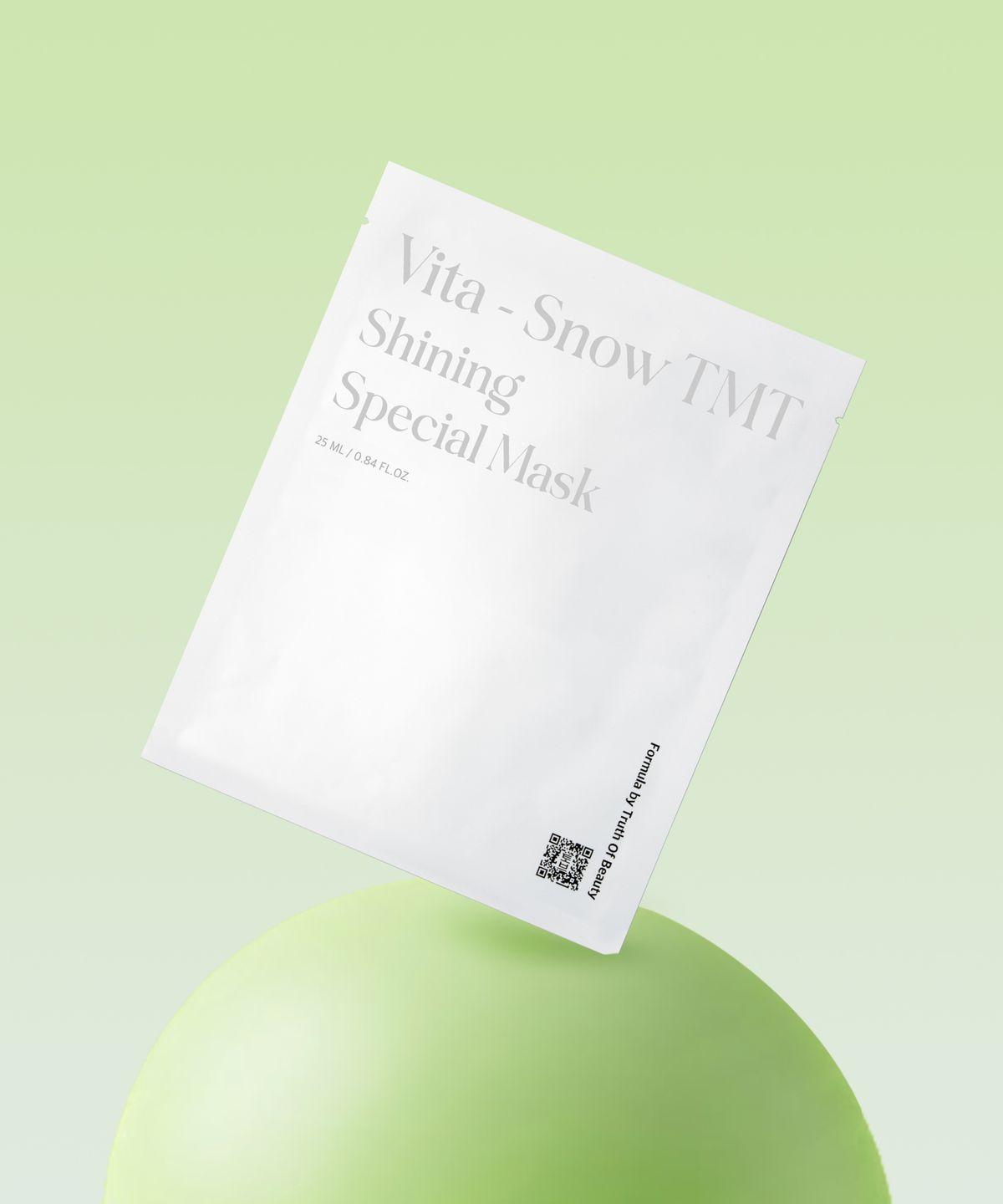 Vita Snow Tomato Sparkling Super Shining Mask