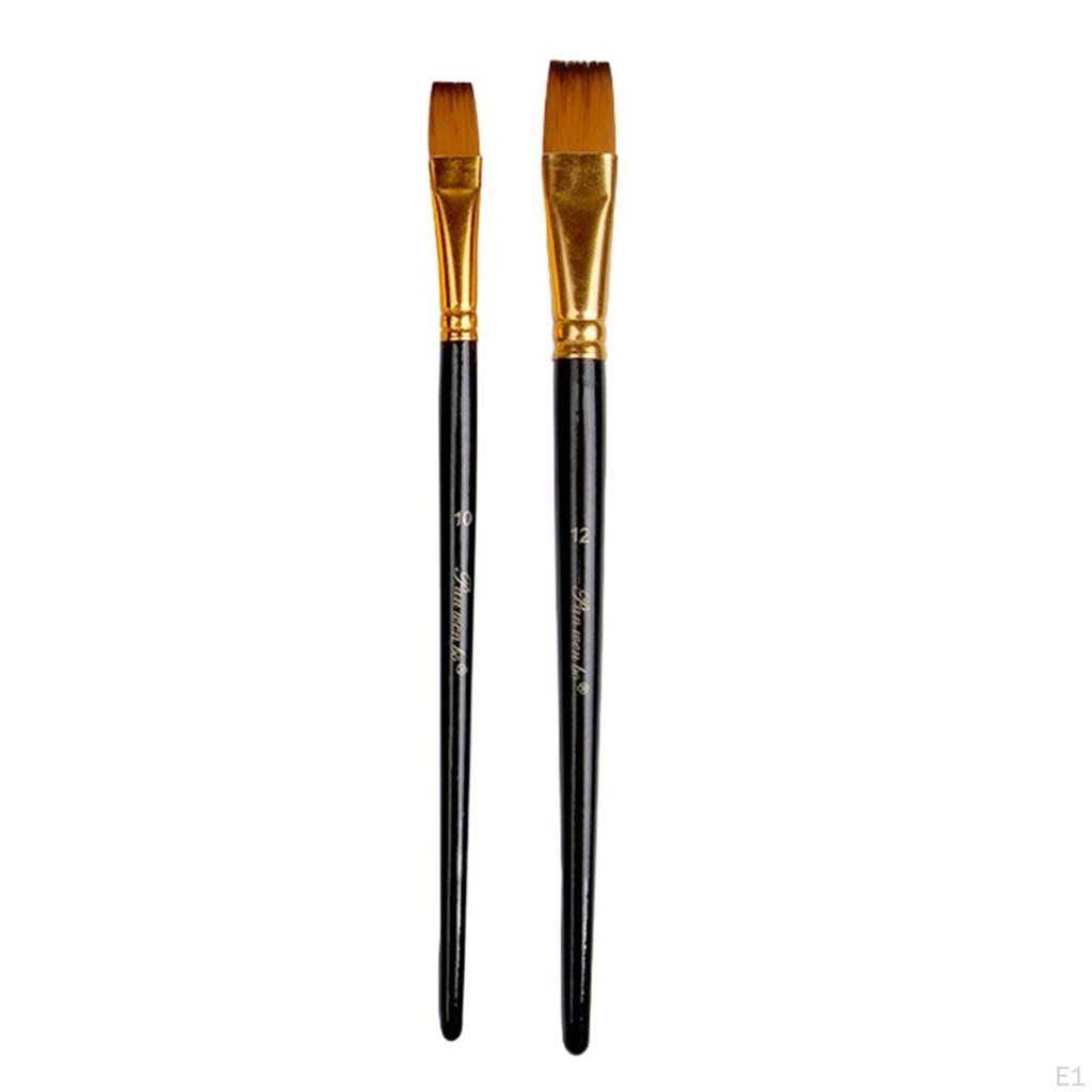 10 Pieces Paint Brush Set Acrylic Brush, Watercolor, Craft, Nylon Painting Kits ,Face Body
