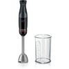 Bosch Household Ergomaster Series 4 Hand Blender 1000 W with Measuring Cup, with Blender, Bpa-free Piano Black, Anthracite