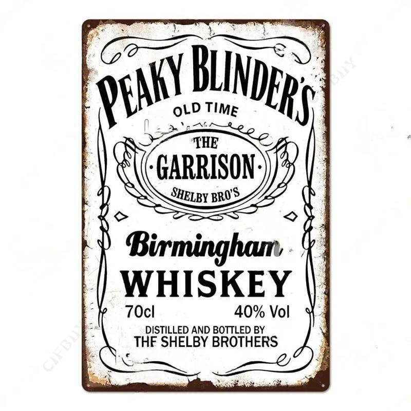 Bar Decor Metal Posters, Wall Sign Plaques 20x30cm