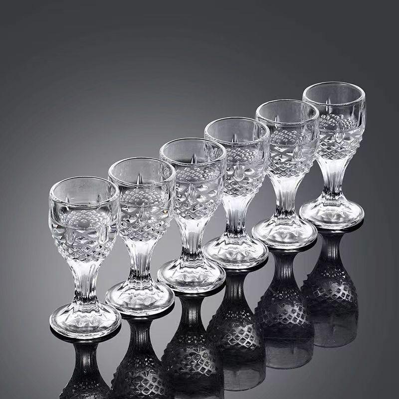 6pcs Bar Sets Crystal Wine Glasses Brandy Snifters Creative Spirits Mini Cup Party Drinking Charming Shot Glasses Barware