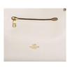 Coach Kristy 32 Snap Closure Central Zipper Compartment Pebble Leather Shoulder Tote Bag Large Women Handbags Chalk-White CA216-IMCAH