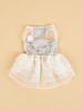 Dog Dress Girl Dog Sleeveless  Clothes  Sequin Pet Apparel Doggie Tutu with Tulle Cat Clothing Puppy Dresses Doggy Costume