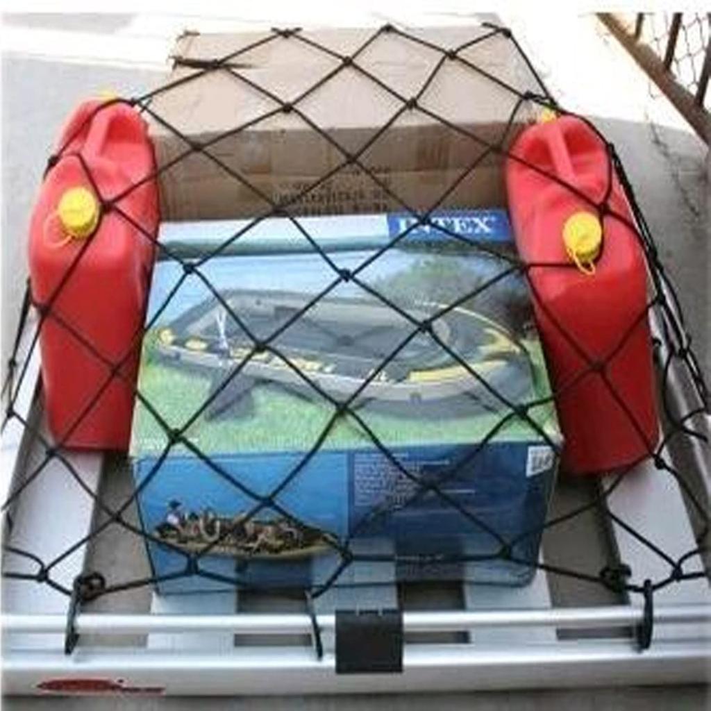 Motorcycle Luggage Net Cover Bungee Helmet Holder 11/11cm Adjustable Hooks Tank Mesh Elastic Cargo Net for Bike Scooter Motorcyc