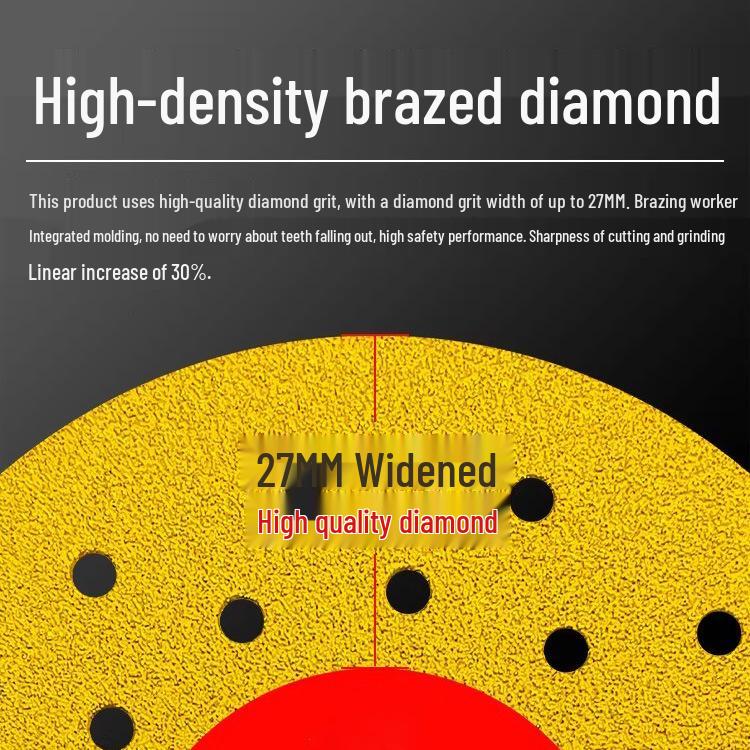 45° Beveling Disc: Dual-Use Saw & Flat Grinder for Sintered Stone Tile
