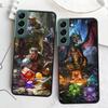 Game D-Dungeons D-Dragons D-DND Phone Case For Samsung Galaxy S22 S25 Ultra S21 S10 Plus S26 Edge S20 S23 S24 FE Cover Silic