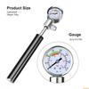 N0HA Bike Pump Mini Portable Foot Pump with Pressure Gauge Pump
