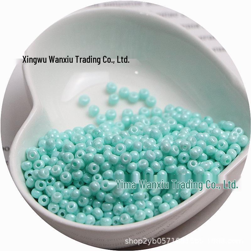 3mm Solid Color Glass Seed Beads for Handmade Jewelry & DIY Crafts
