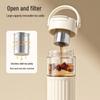 Portable Tea Infuser Glass Bottle