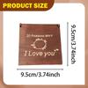 20 Reasons Why i Love You Heart Puzzle Wooden Decorative with Box for Couples Boyfriend