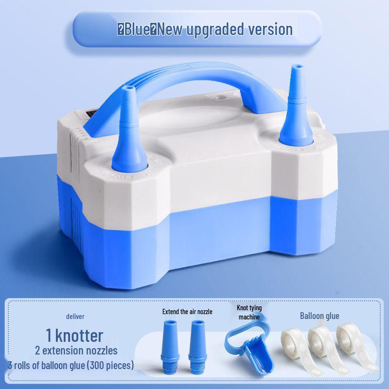 Automatic Electric Balloon Inflator Pump - Dual Mode: Manual & Electronic - Free Shipping