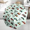 Excavator Theme Automatic Umbrella, Lightweight & Portable, 8 Rib, Perfect for Outdoor Travel, Birthdays, Christmas, Gifts.