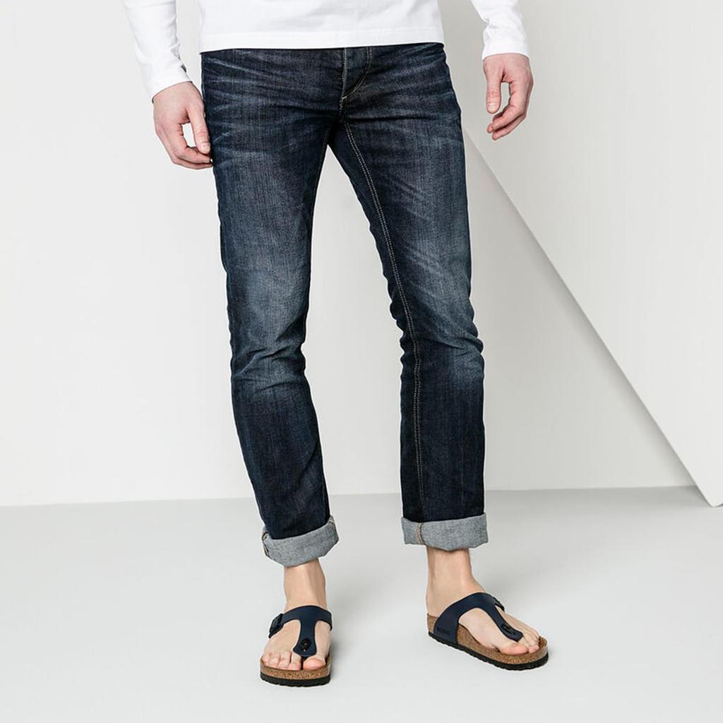 BIRKENSTOCK Gizeh cm Damskie sandały, Niebieskie, 24.5