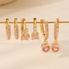 2025 New High-End Women's Light Luxury Circular Hoop Earrings Set