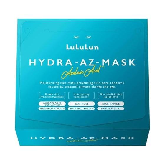 LuLuLun LuLuLun Hydra AZ Mask 28 Pieces Pack Face Pack Sheet Mask Face Moisturizing Pore Large Capacity