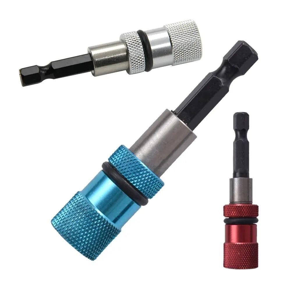1/4 Inch Screw Bit Extension Rod Depth Adjustable Screwdriver Extension Rod Quick Transfer Rod