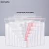 BOUSSAC Transparent PE Food Ziplock Bags