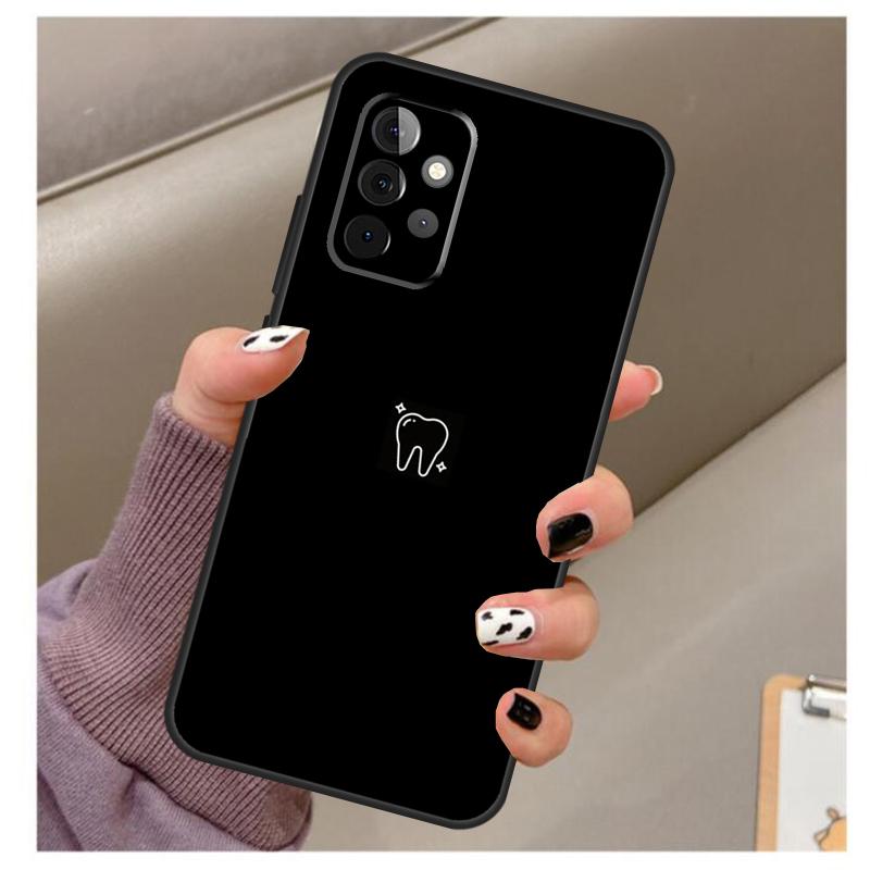 Die Zahnarzt Zahn Weiche Hülle Für Samsung Galaxy A32 A52 A72 A12 A42 A40 A50 A70 A03S A21S A52S A71 A51 Abdeckung