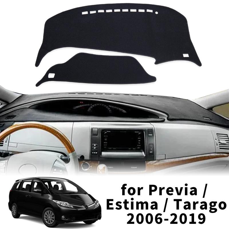 fit for Toyota Previa Estima Tarago 2006- XR50 Dashmat Dashboard Cover Pad Protective Carpet DashMat Sunshade Accessories