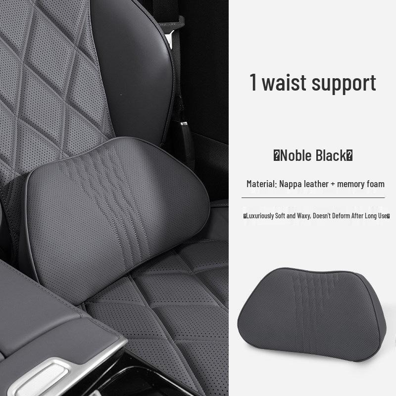 Compatible Neck and Lumbar Support for 26 Nio Models (ES8/ES6/ET5) - Car Headrest Pillow and Backrest Accessories.