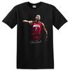 Kevin Durant Houston Rockets Basketballspieler T-Shirt Nummer 7 Slam Dunk Tee