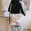 Schoolbag Japanese Sweet Large Capacity Crossbody Bag Female Junior High School High School Student Class Handbag Versatile Shoulder Bag Tuition Bag