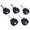 5PCS Ignition Keys 757.22230 75722230 Compatible with Moffett Mounted Forklift