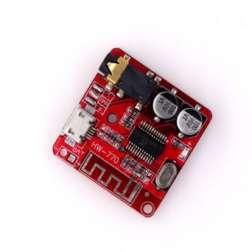 3.7-5V Mini Bluetooth 5.0 Audio Receiver Module MP3 Amplifier Decoder Board DIY
