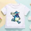 Rayman Legends Adventures Game Print Cartoon Kids T shirt Girls Summer Tops Baby Boys Clothes Children Short Sleeve