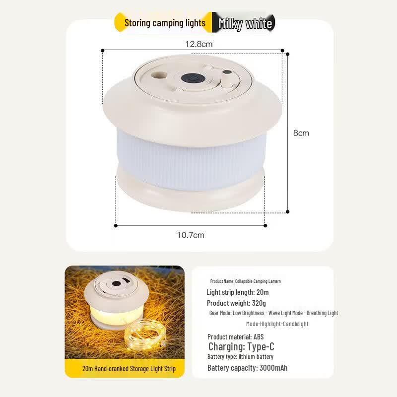Lishi Outdoor Camping Ambiance Rope Light