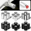 4Pcs Car Wheel Tire Valve Cap Airdust Cover Auto Accessories for Volkswagen VW Golf GTI R RLine Touareg Passat Polo MK7 Beetle Sk0