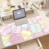 Cartoon Cute MMonokuro Boo Mouse Pad Anti Slip Rubber Edge Locked Thickened Laptop Gaming Desk Mat