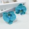 10 Stück Seidenmotte Orchidee Künstliche Blumen Kunstblume Phalaenopsis Blume Haarschmuck DIY Souvenir Geschenk Hochzeitsdeko