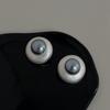 Elegant gray pearl radial pattern round stud earrings Soft and exquisite high-end atmosphere earrings Fashion daily versatile earrings