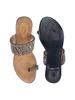 Shoetopia Damen Stilvolle Komfort Sandalen | Offene Zehenpartie zum Hineinschlüpfen Lässige Ethnische Tägliche Tragesandalen für Damen & Mädchen