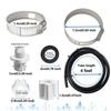 Efficient Pool Pump Connection Kit Stable Pool Filter Connection Easy to Use Connection Pack for CL200/CL220 Filters