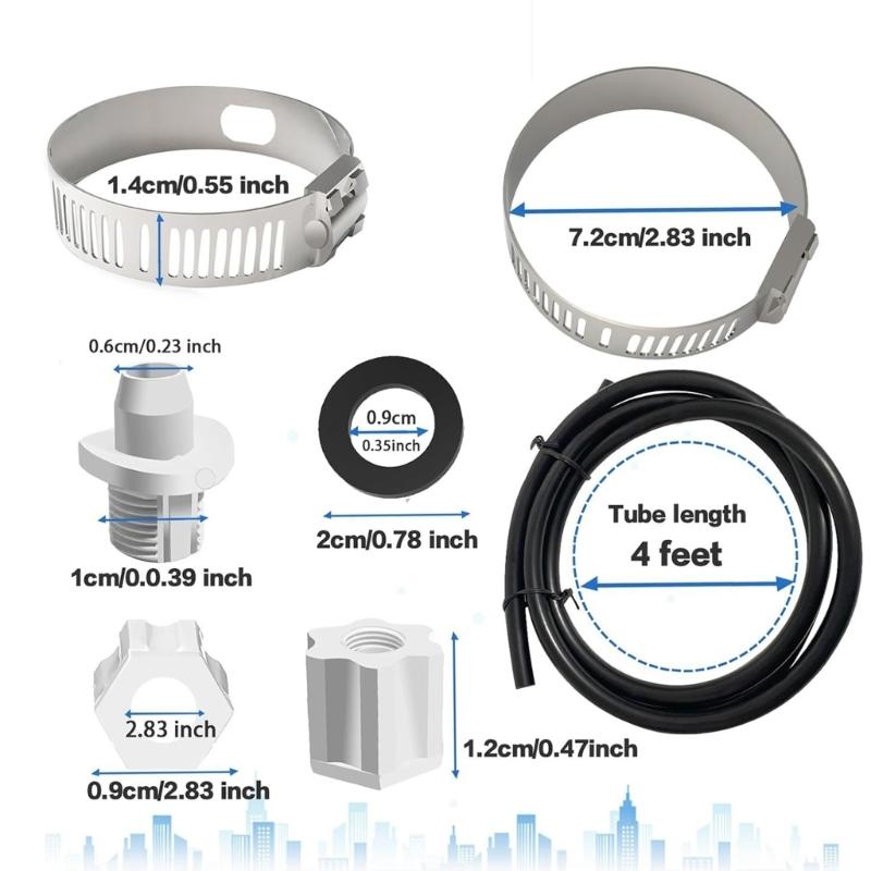 Efficient Pool Pump Connection Kit Stable Pool Filter Connection Easy to Use Connection Pack for CL200/CL220 Filters