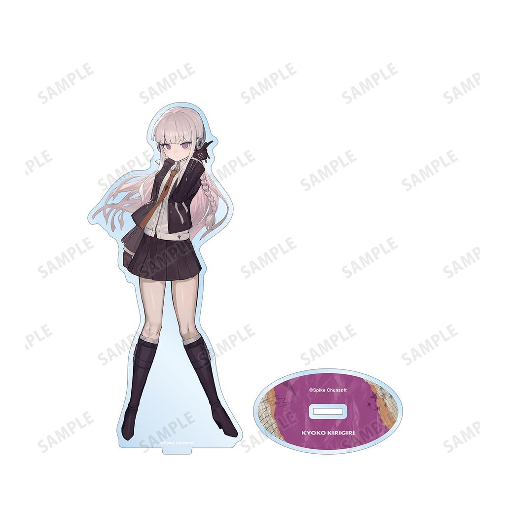 Danganronpa Series Lack Illustration Kyoko Kirigiri Headphones Big Acrylic Stand Ver.