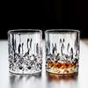 6 stk/4 stk/2 stk/1 stk Whiskyglass Krystallglass 230 ml Vinglass Gjennomsiktig Drikkeglass for Bar/Hjem Spiritusglass Preget Vannglass