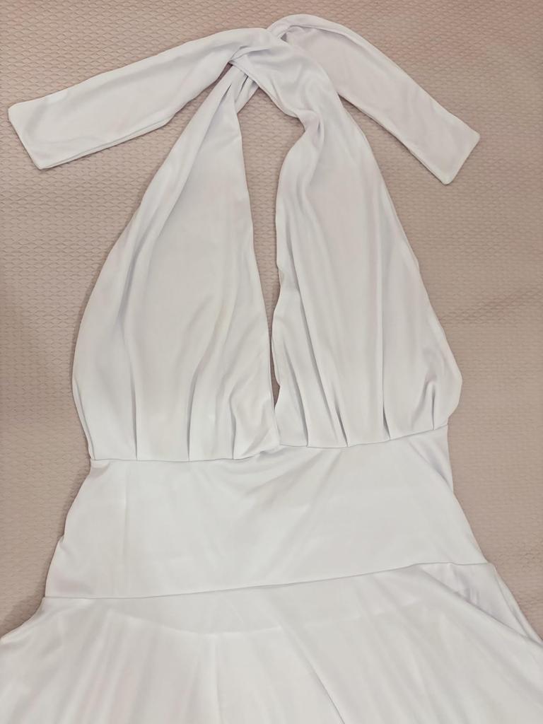 Youngfull Damen Marilyn Monroe Kostüm, 2-teiliges Set mit Kleid und Perücke, Perfekt für Halloween, Weihnachten, Partys, Bühnenauftritte, Comedy-Shows,
