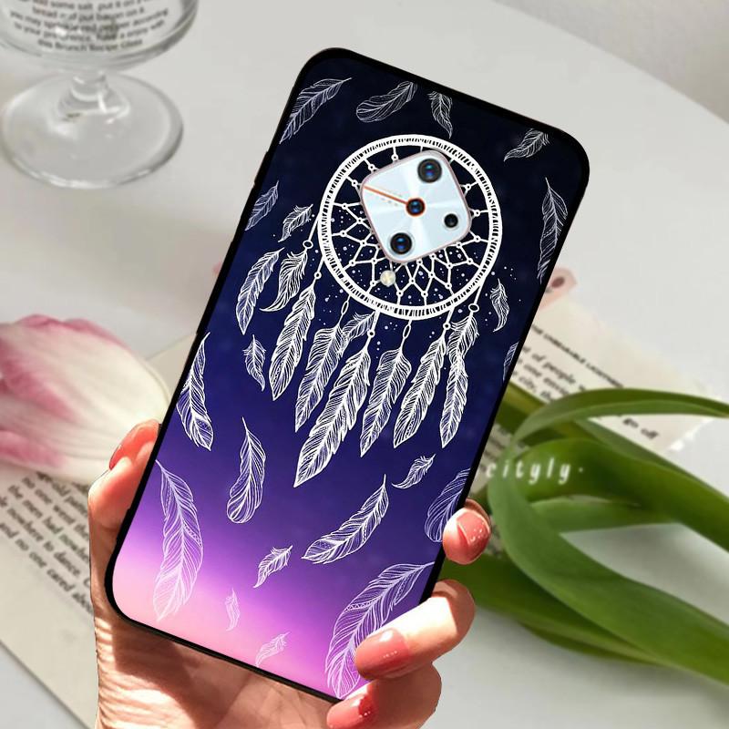 For Vivo V17 Case Cover S1 Pro Silicone Soft Painted Phone Case for VIVO 1920 V17 Russia Case TPU Bumper for vivoV17 V 17 s1Pro