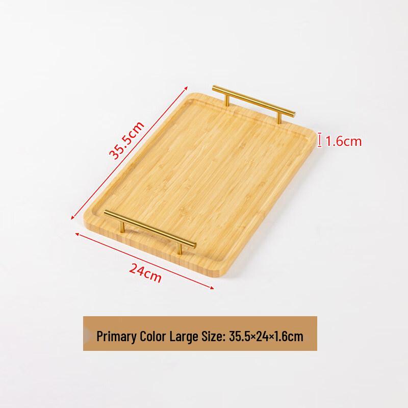 Jingbaodi Rectangular Japanese Bamboo Serving Tray