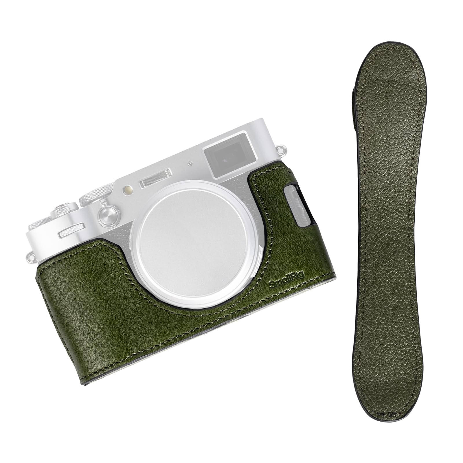 

SmallRig Half Leather Case Set for Fujifilm X100VI Camera (Green) 4701