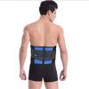 Neoprene Double Pull Posture Support Brace Lumbar Lower Back Support Brace Exercise Belt By Aofit (XXL(40-44 Inches) or (102-112 Cm), Black&Blue)