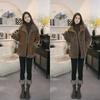 Autumn and Winter New Velvet Warm Double-sided Wear Fur Integrated Meat Cover Thin Loose Medium and Long Women's Coat